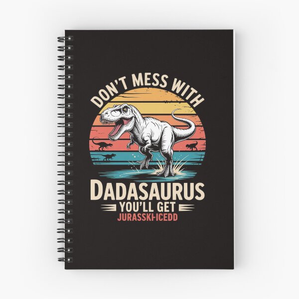 Item preview, Matching Family Saurus T-Rex Dinosaur Don't Mess With Dadasaurus You'll Get Jurasskicked Men's Dinosaur designed and sold by LapFemile.