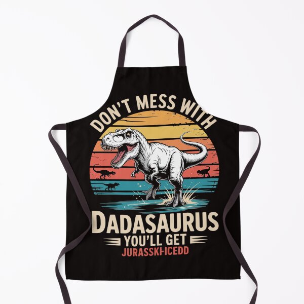 Item preview, Matching Family Saurus T-Rex Dinosaur Don't Mess With Dadasaurus You'll Get Jurasskicked Men's Dinosaur designed and sold by LapFemile.