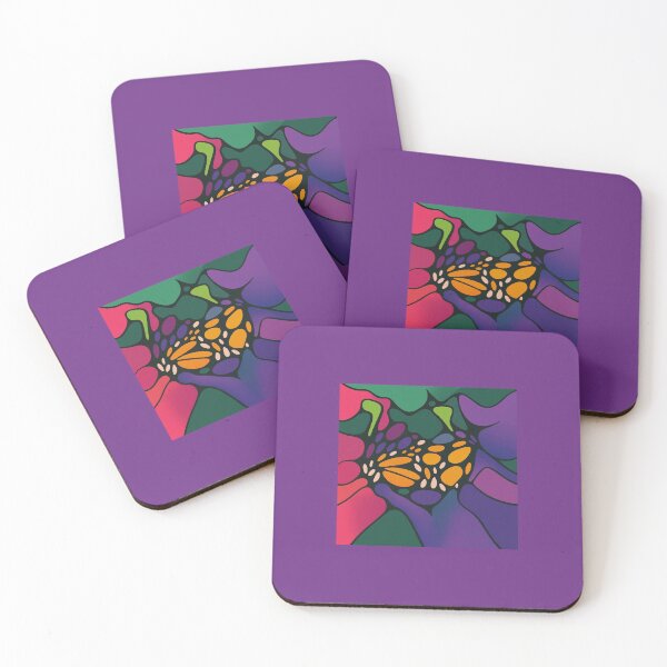 Item preview, Monarch on butterfly bushes designed and sold by LATeeks.