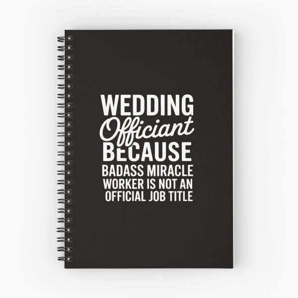 Item preview, Marriage Officiant Wedding Minister Celebrant Job Title designed and sold by LapFemile.