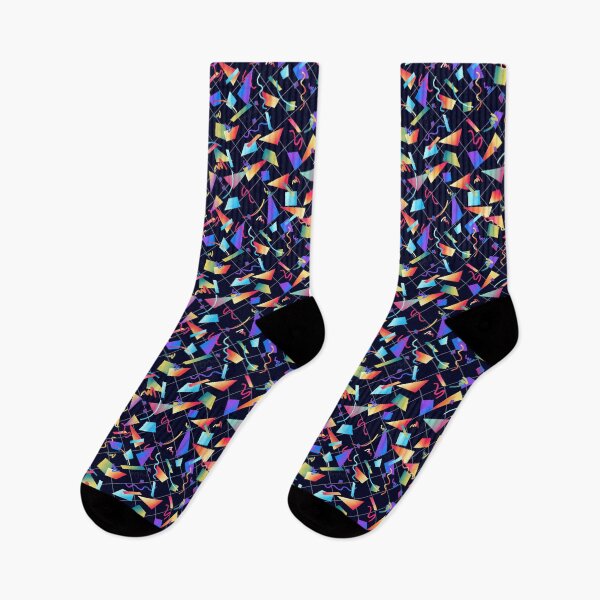 Item preview, bright memphis tile tiling 80s 90s retro rollerskate carpet pixel designed and sold by debra's swag shop for cool people.