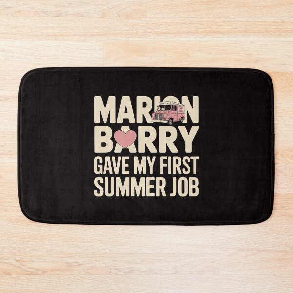 Item preview, Marion Barry Gave Me My Firs Summer Job Men Women designed and sold by LapFemile.