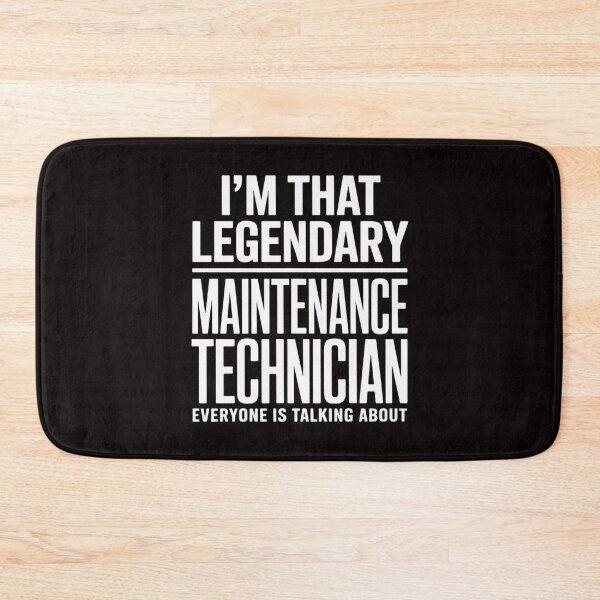 Item preview, Maintenance Technician Job Title Maintenance Technician designed and sold by LapFemile.