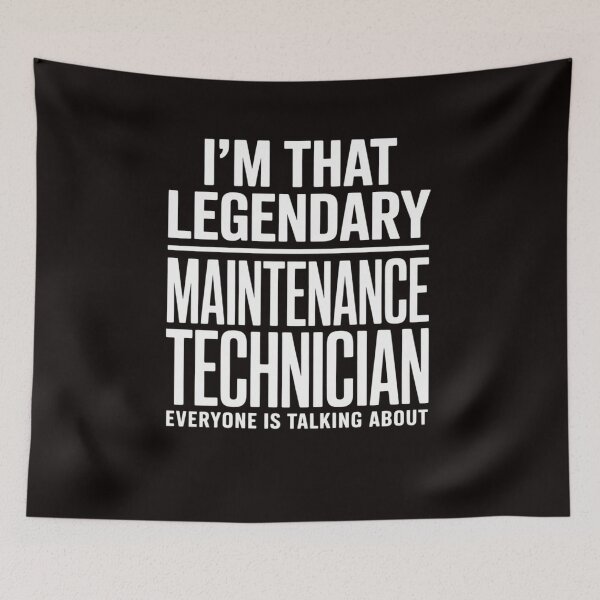 Item preview, Maintenance Technician Job Title Maintenance Technician designed and sold by LapFemile.