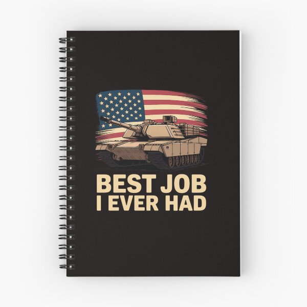 Item preview, M60 A3 Tanker Tank Crew Best Job I Ever Had American Flag designed and sold by LapFemile.