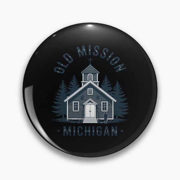 Item preview, Old Mission Log Church – Old Mission Michigan designed and sold by ryukaizox1.
