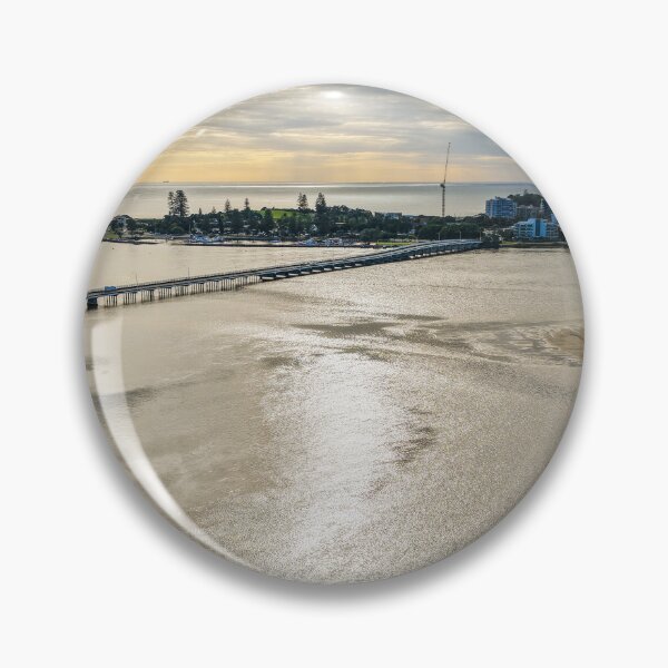 Item preview, Aerial view of the Tuncurry–Forster Bridge designed and sold by Justin Mckinney.