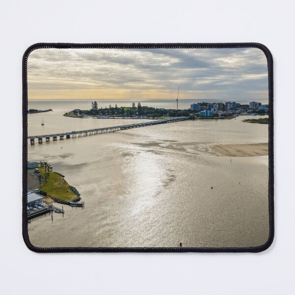 Item preview, Aerial view of the Tuncurry–Forster Bridge designed and sold by Justin Mckinney.