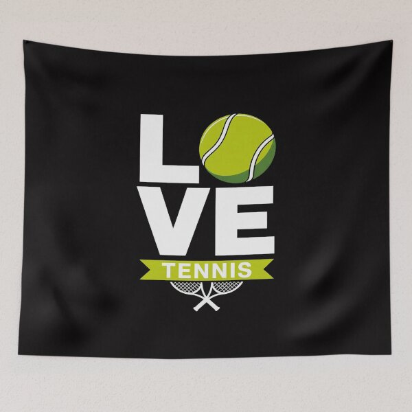 Item preview, Love Tennis Heart Lawn Baller Racket Game Lover designed and sold by MuteElevent.