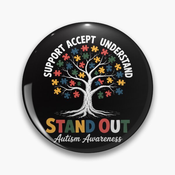 Item preview, Love Support Accept Understand Autism Awareness Autistic designed and sold by MuteElevent.