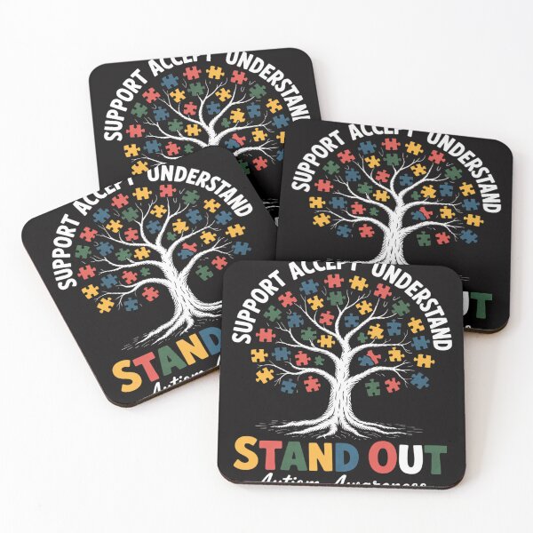 Item preview, Love Support Accept Understand Autism Awareness Autistic designed and sold by MuteElevent.