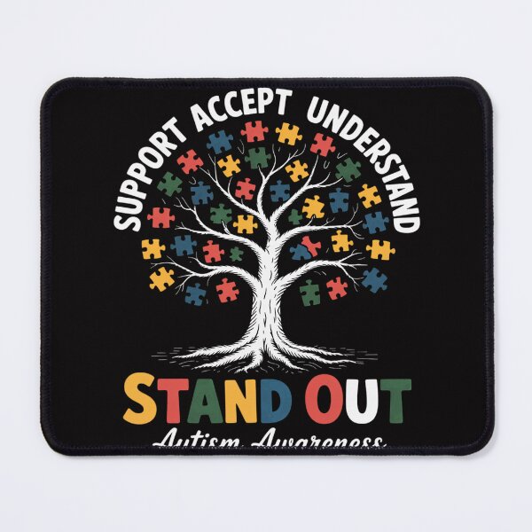 Item preview, Love Support Accept Understand Autism Awareness Autistic designed and sold by MuteElevent.
