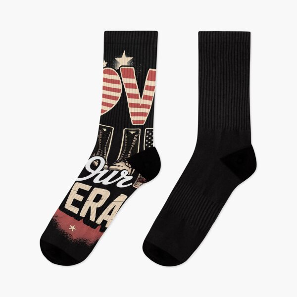 Item preview, Love Our Veterans Day Proud Military American Flag designed and sold by MuteElevent.