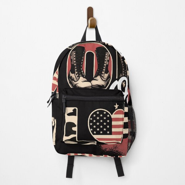 Item preview, Love Our Veterans Day Proud Military American Flag designed and sold by MuteElevent.