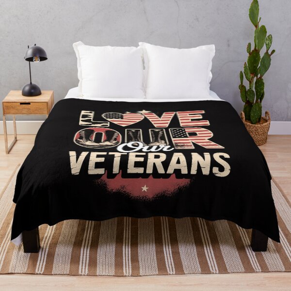 Item preview, Love Our Veterans Day Proud Military American Flag designed and sold by MuteElevent.