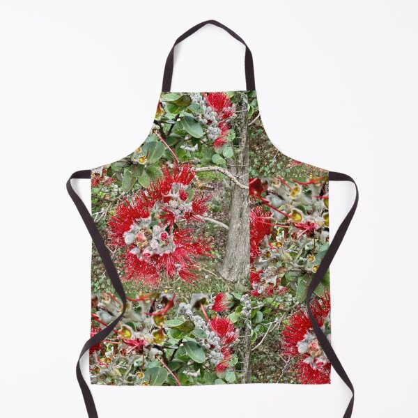 Item preview, ʻŌhiʻa Lehua Blossom with Bee designed and sold by TrisaThyme.