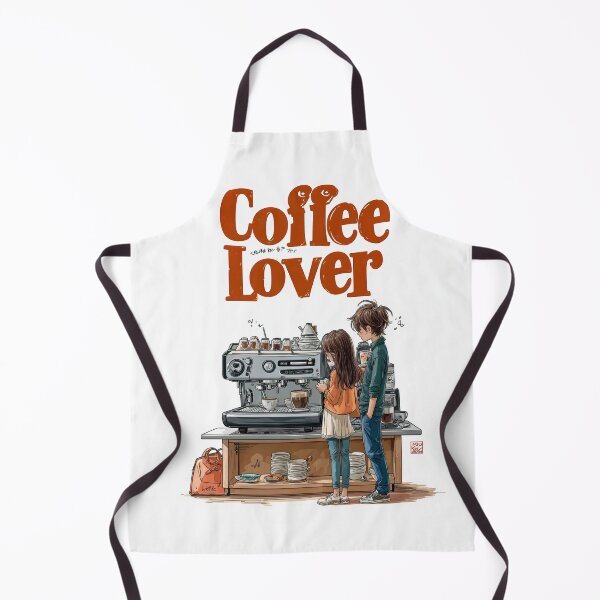 Item preview, Cute Coffee Lover Barista Machine – Adorable Coffee Shop Cartoon Art designed and sold by Grafititee.