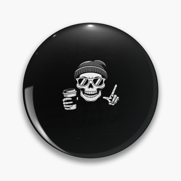 Item preview, On My Way to Make Some Bad Decisions Skeleton Coffee designed and sold by ryukaizox1.
