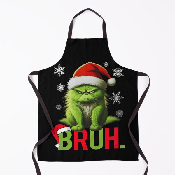 Item preview, Funny Grinch Cat Bruh Christmas Gifts designed and sold by Har-vee.