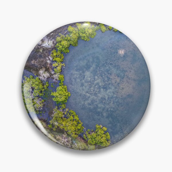 Item preview, Vibrant aerial view of Wallis Lake designed and sold by Justin Mckinney.