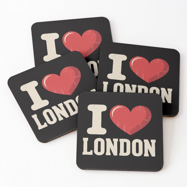 Item preview, London - I Love London - I Heart London designed and sold by CareTopping.