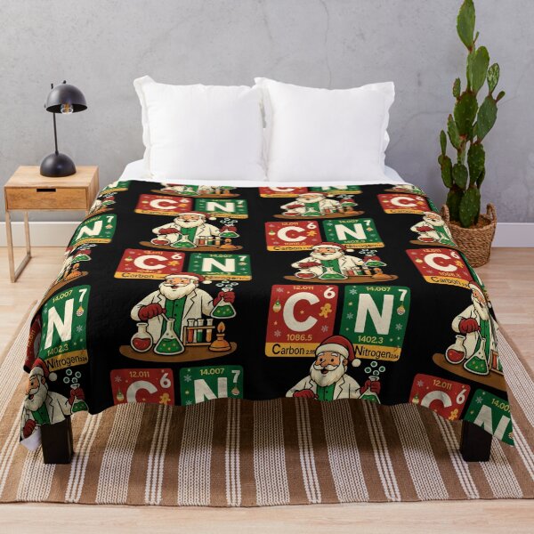 Item preview, Santa 6 7 Periodic Table Carbon Nitrogen Six Seven Christmas designed and sold by pansak.