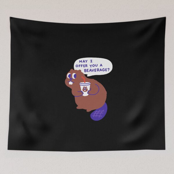 Item preview, Beaver Offers A Beverage designed and sold by sibaodo980.