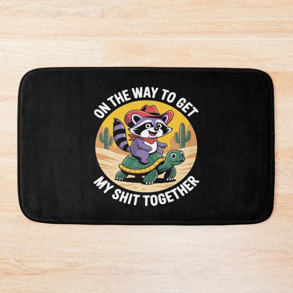 Item preview, On The Way to Get My Shit Together - Raccoon designed and sold by Rotasiin.