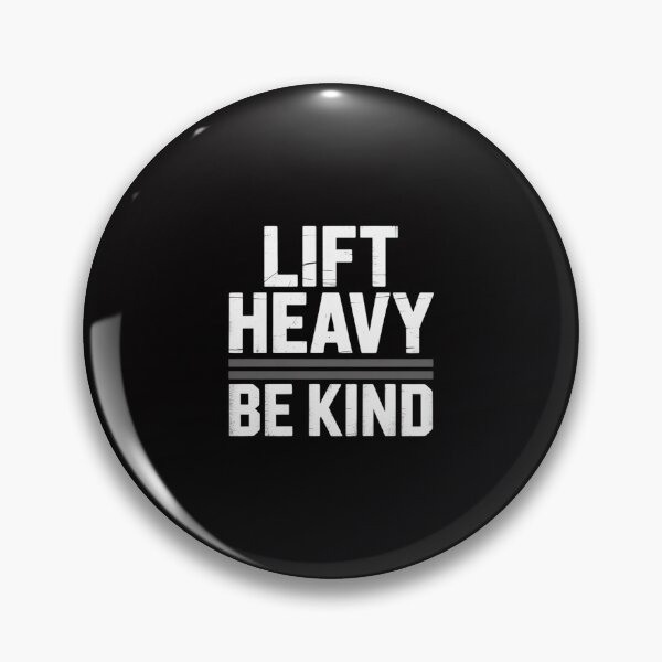 Item preview, Lift Heavy Be Kind - Weightlifting Fitness Workout Gym designed and sold by ConceptThena.