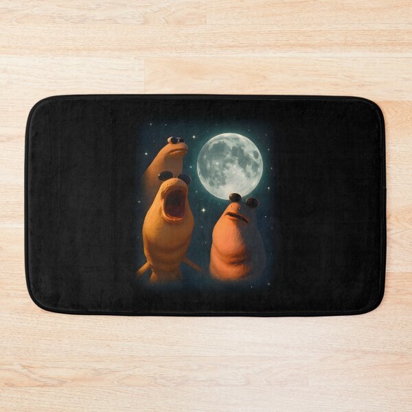 Item preview, Three Marcus The Worm Howl at Moon Funny Marcus Meme designed and sold by pansak.
