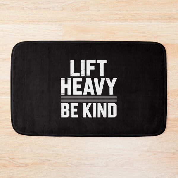 Item preview, Lift Heavy Be Kind - Weightlifting Fitness Workout Gym designed and sold by ConceptThena.