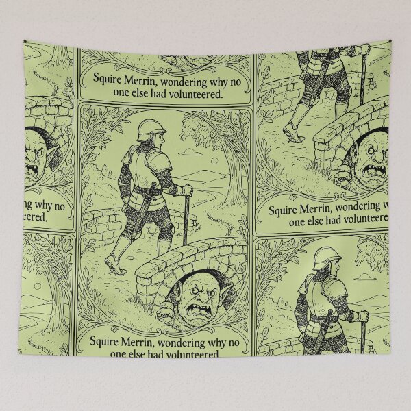 Item preview, Squire Merrin designed and sold by Coconautica.