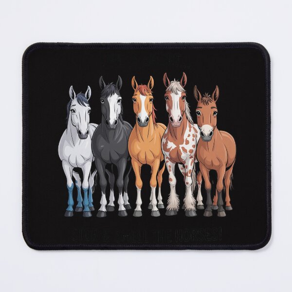 Item preview, Life is short Stop and Smell The Horses designed and sold by ConceptThena.