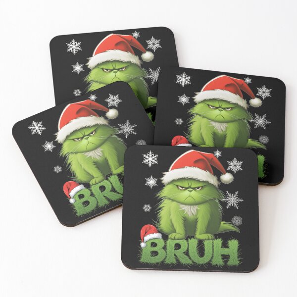 Item preview, Grinch Cat Bruh Christmas Gifts Humor Grinch stole christmas designed and sold by Har-vee.