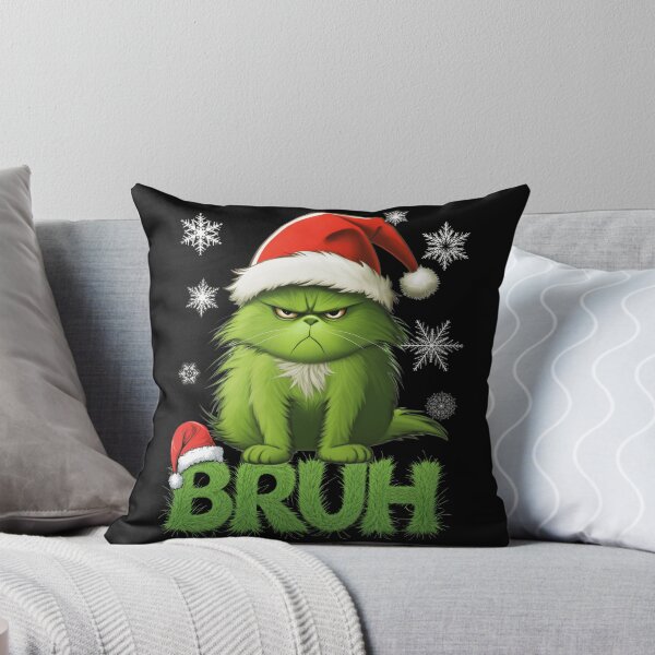 Item preview, Grinch Cat Bruh Christmas Gifts Humor Grinch stole christmas designed and sold by Har-vee.