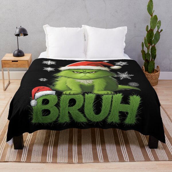 Item preview, Grinch Cat Bruh Christmas Gifts Humor Grinch stole christmas designed and sold by Har-vee.