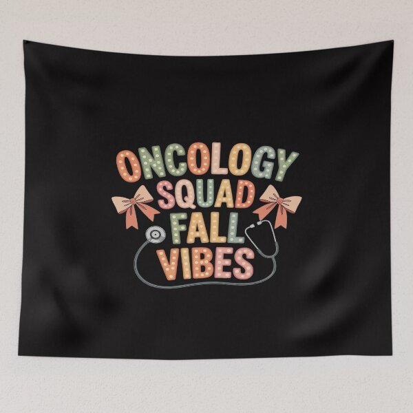 Item preview, Oncology Squad Fall Vibes Autumn Pediatric Hem Onc Nurse designed and sold by Rotasiin.