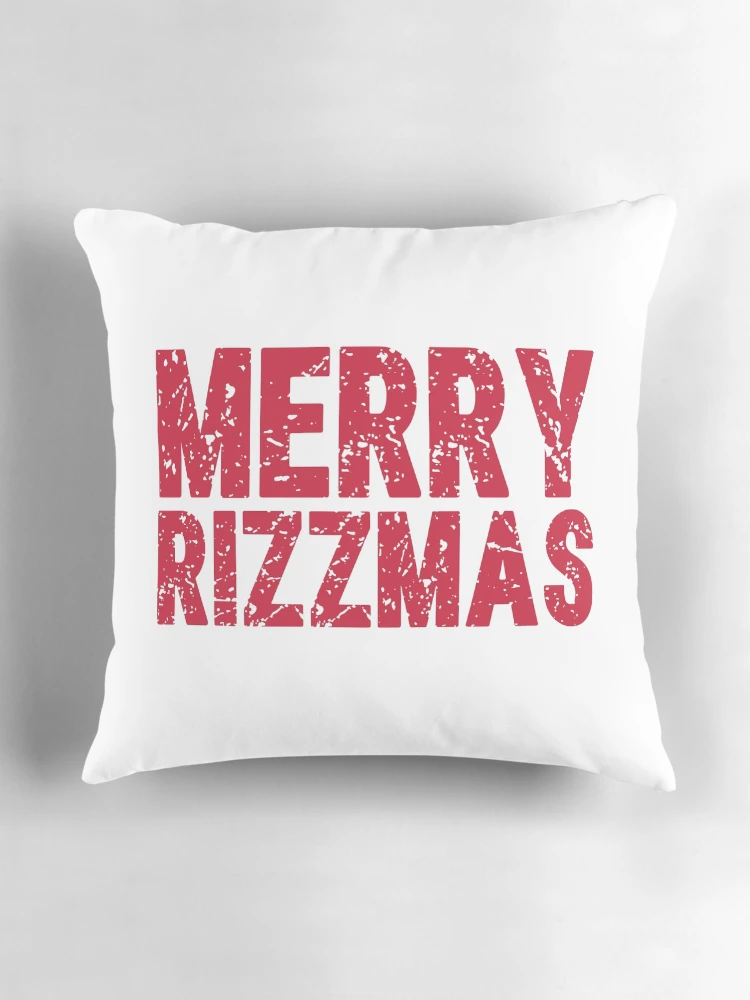 Thumbnail 3 of 4, Pillow, Merry Rizzmas designed and sold by andreallustd.