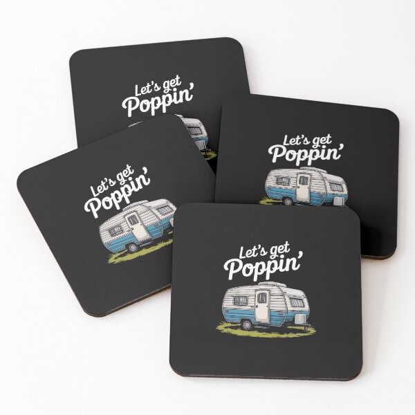 Item preview, Lets Get Poppin Pop Up Camper Trailer designed and sold by ConceptThena.