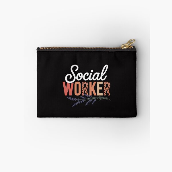 Item preview, Leopard Social Worker Job Title School Worker designed and sold by ConceptThena.