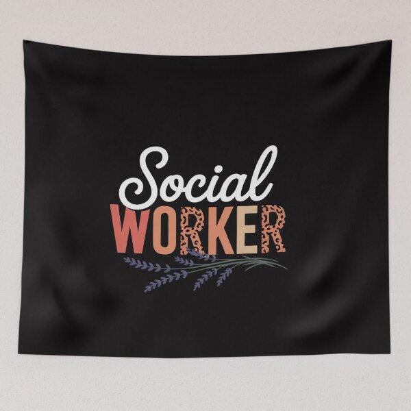 Item preview, Leopard Social Worker Job Title School Worker designed and sold by ConceptThena.