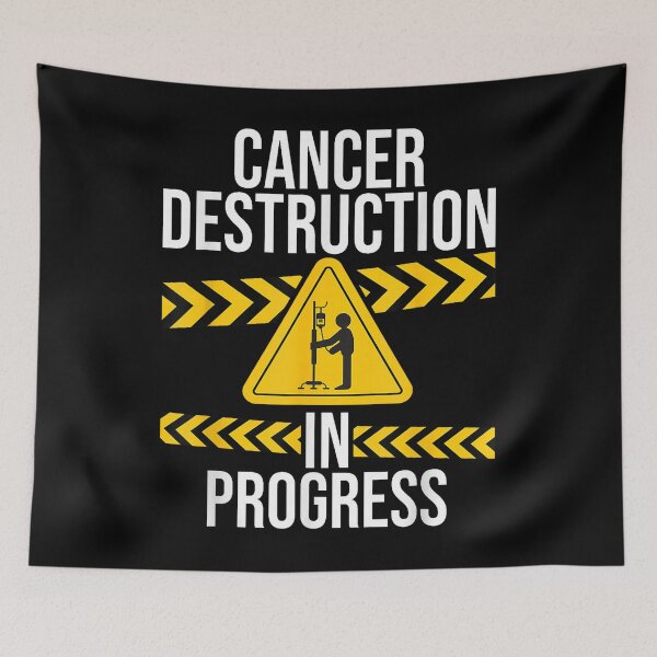 Item preview, Cancer Destruction In Progress Cancer Fighter Survivor Support Shirt designed and sold by Noput1951.