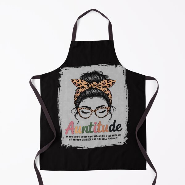 Item preview, Leopard Text Cool Auntie Aunt for Women Dont mess with My Nephew or Niece designed and sold by ConceptThena.