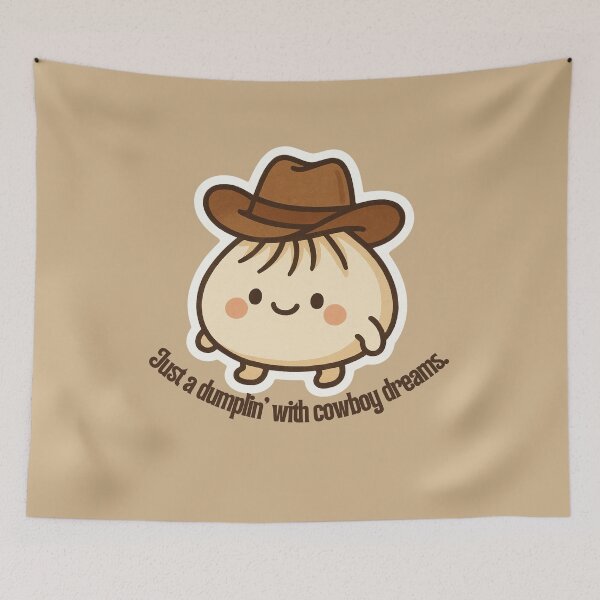 Item preview, Xiao Long Bao Soup Dumpling Cowboy Dreams designed and sold by ScissortailOKC.