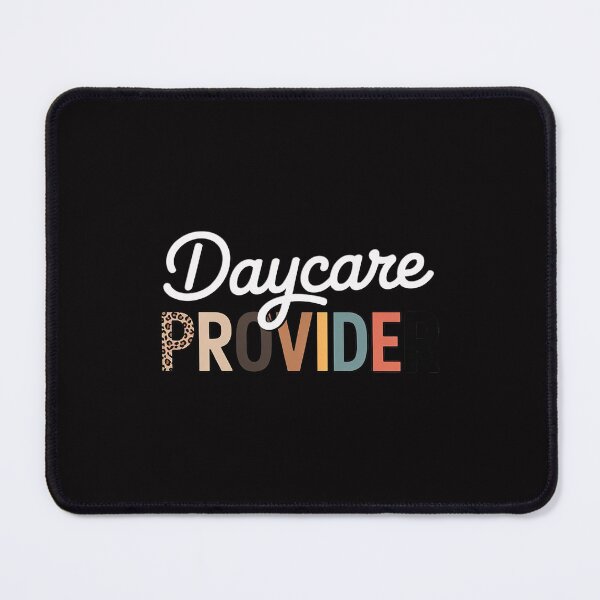 Item preview, Leopard Daycare Provider Job Title School Worker designed and sold by ConceptThena.