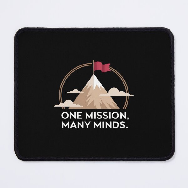 Item preview, One Mission Many Minds Mission Patch designed and sold by Rotasiin.