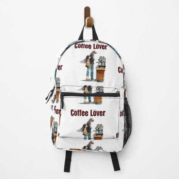 Item preview, Cute Coffee Lover Barista Machine – Adorable Coffee Shop Cartoon Art designed and sold by Grafititee.