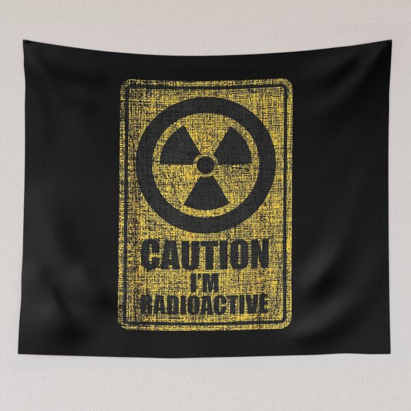 Item preview, Caution I’m Radioactive Radiation Therapy Chemo X-Ray Humor Shirt designed and sold by Noput1951.