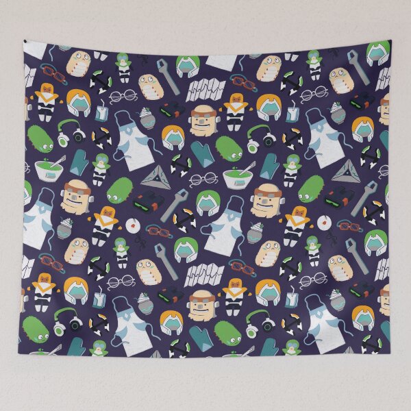 Item preview, Team Punk Pattern designed and sold by softbiology.