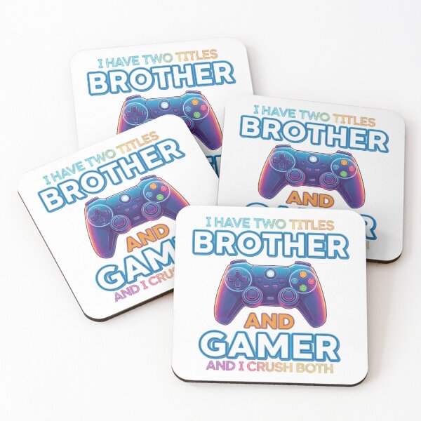 Item preview, I Have Two Titles Brother and Gamer Funny Gaming Boys designed and sold by yantutinguyen25.